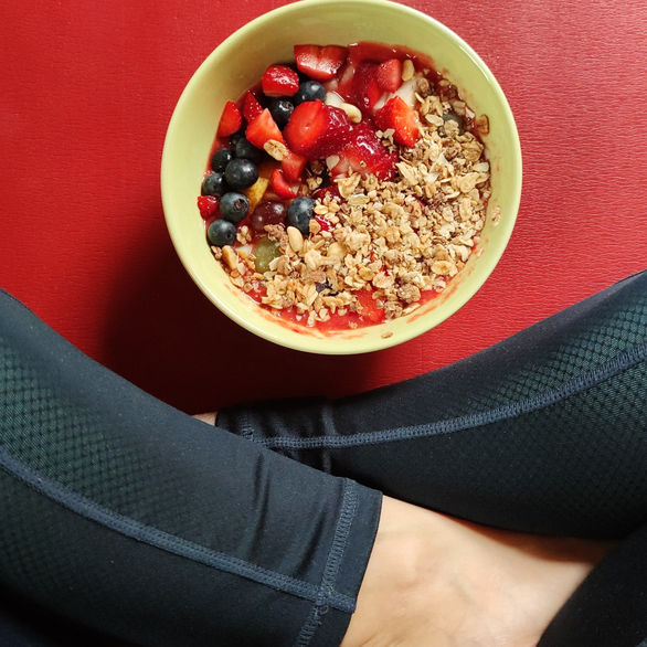 Andrea Kieferl Fotografie, Yogamatte und Smoothie
Bowl für einen gesunden Start in den Tag