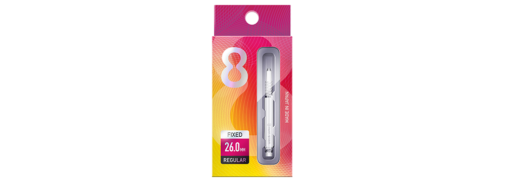 【8 FLIGHT】8 FLIGHT REGULAR CLEAR FIXED SHAFT 26