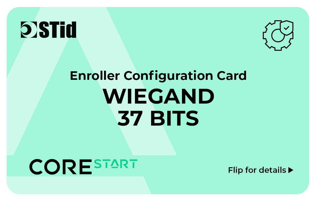Pre encoded wiegand 37 badge