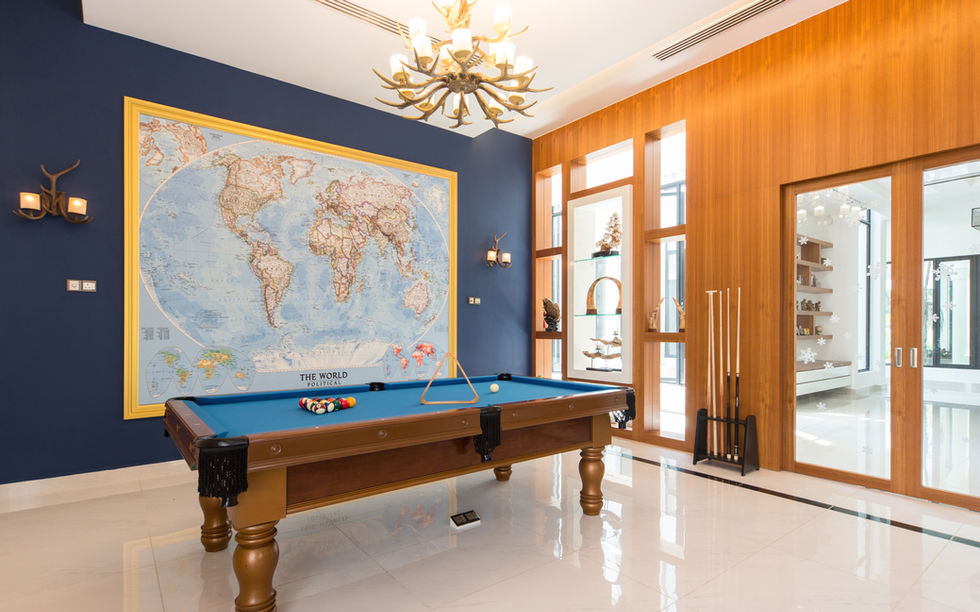 Open-plan layout showcasing architectural softness and comfort-driven details | The Entertainment Room