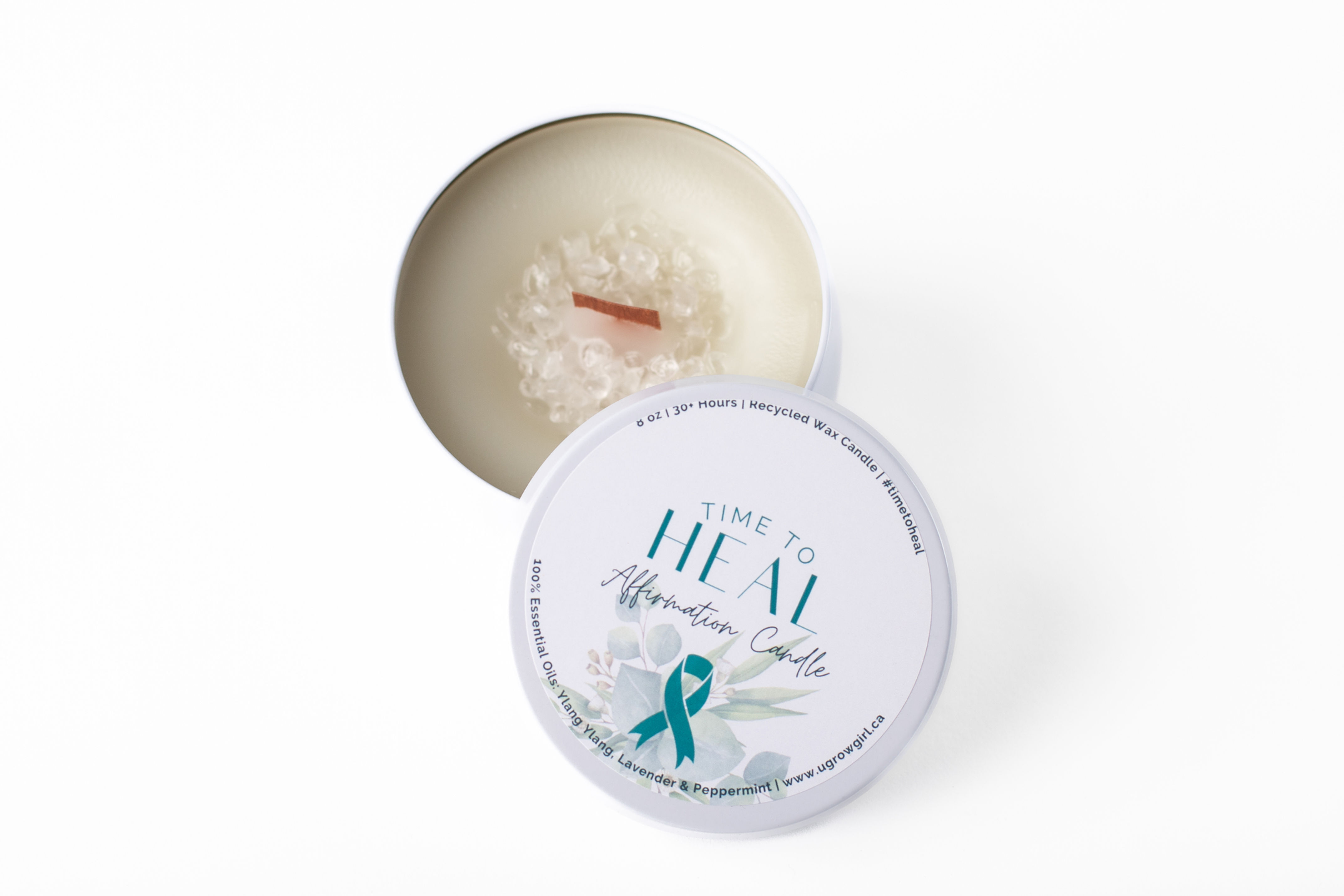 Time To Heal Affirmation Candle