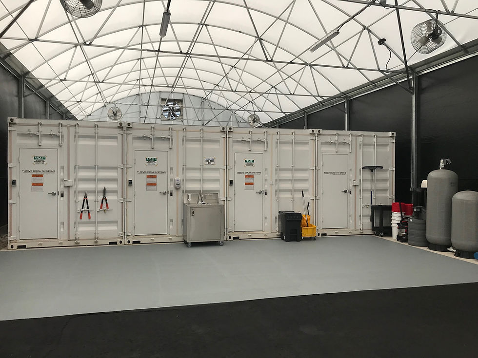 Cannabis Greenhouses-Grow Pods by Thrive Grow Systems