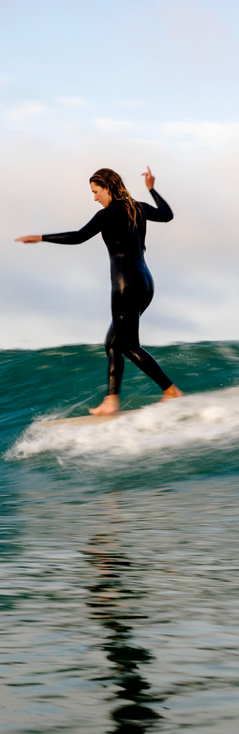 learn to cross step on a longboard newquay cornwall