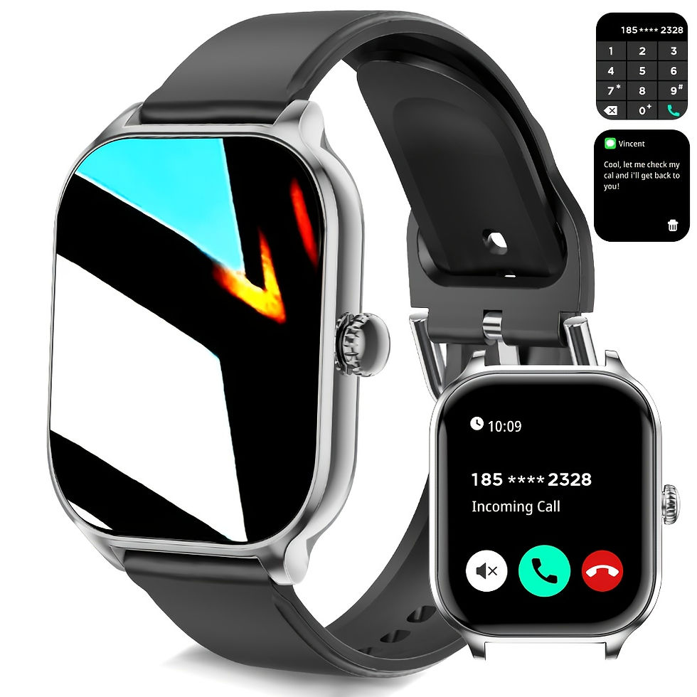 Thumbnail: LAXASFIT 2025 New Smart Watch H9 Bluetooth Calls Men Women Smartwatches Fitness 