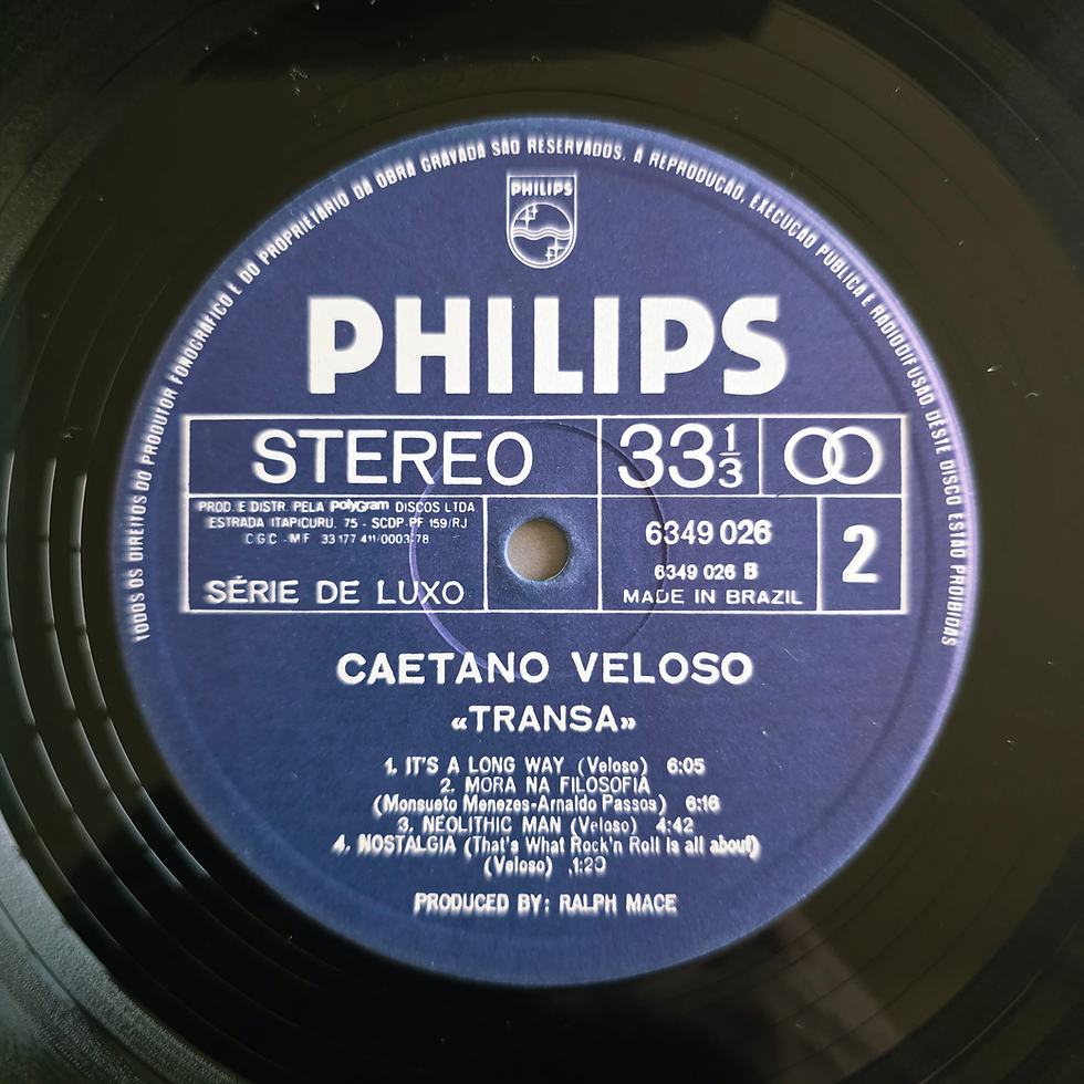 Miniatura: Caetano Veloso • Transa