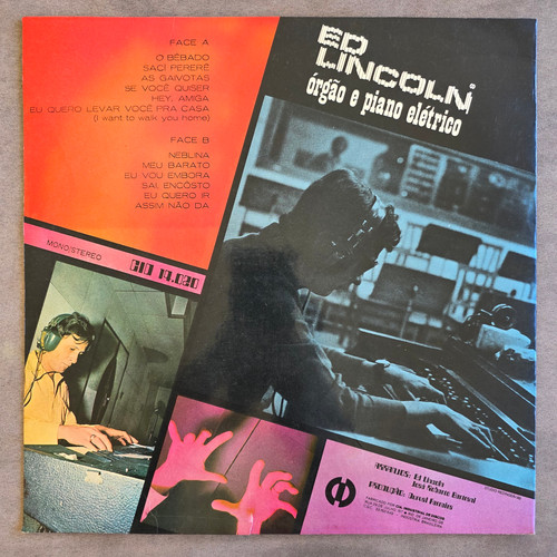 未使用 Ed Lincoln - Orgao E Piano Eletrico Ed Lincoln • Órgão e piano elétrico | Bibi Records
