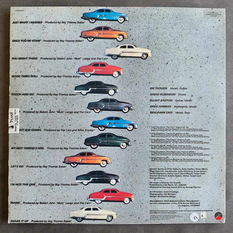 Miniatura: The Cars • Greatest Hits