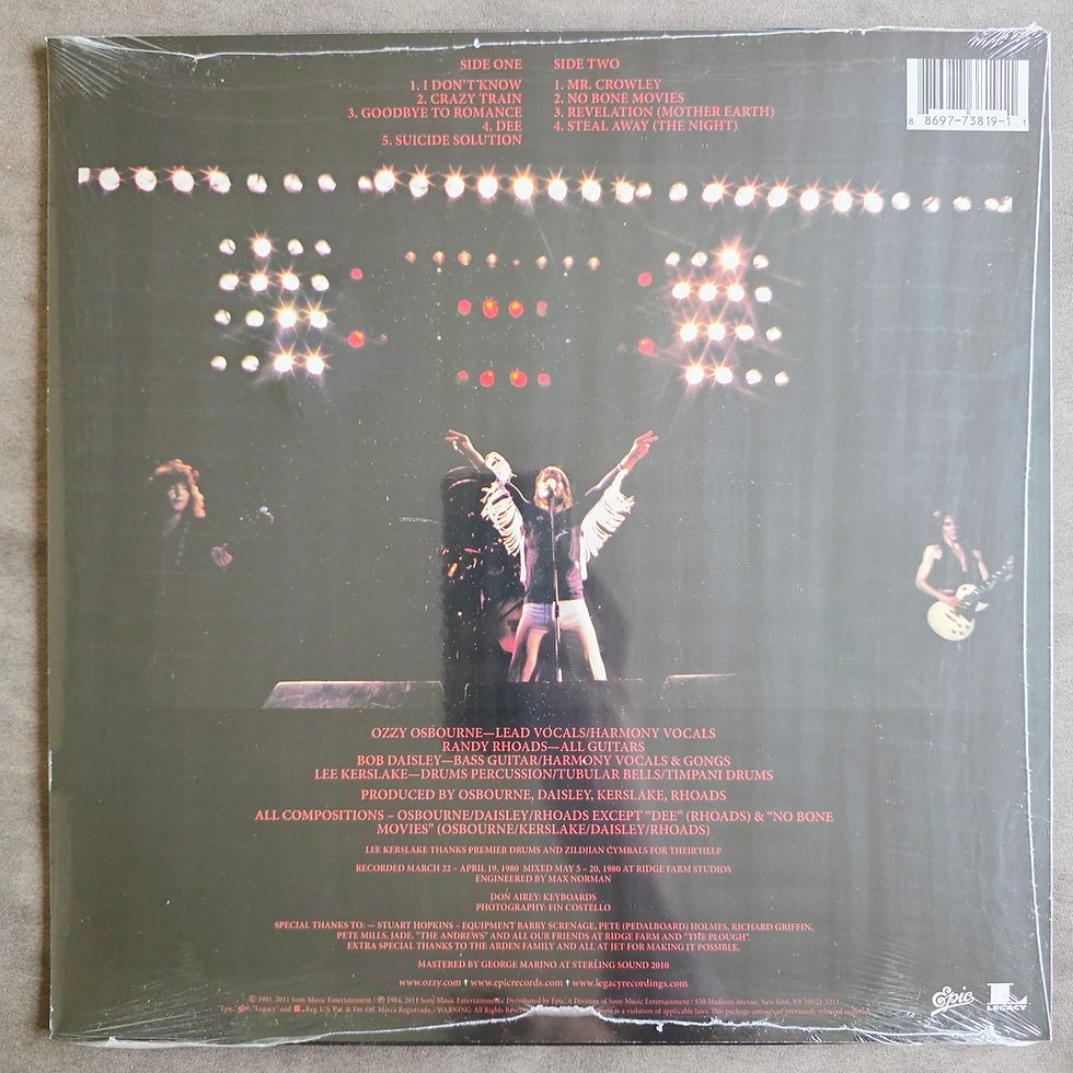 Miniatura: Ozzy Osbourne • Blizzard Of Ozz