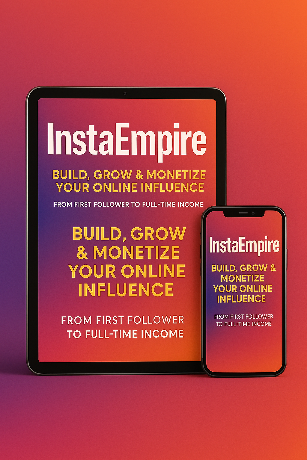InstaEmpire E-Book | Instagram Growth & Monetization Guide | From First Follower