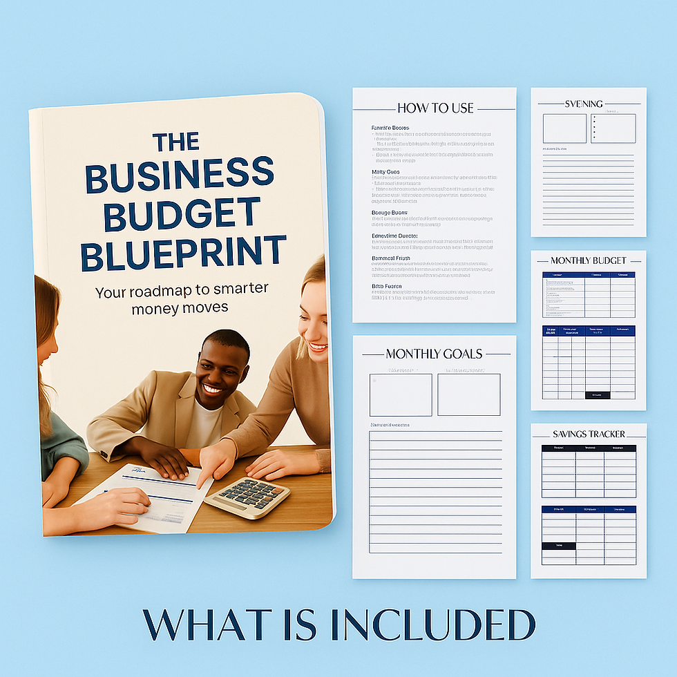 Thumbnail: Editable Business Budget Template | Canva Finance Planner for Entrepreneurs