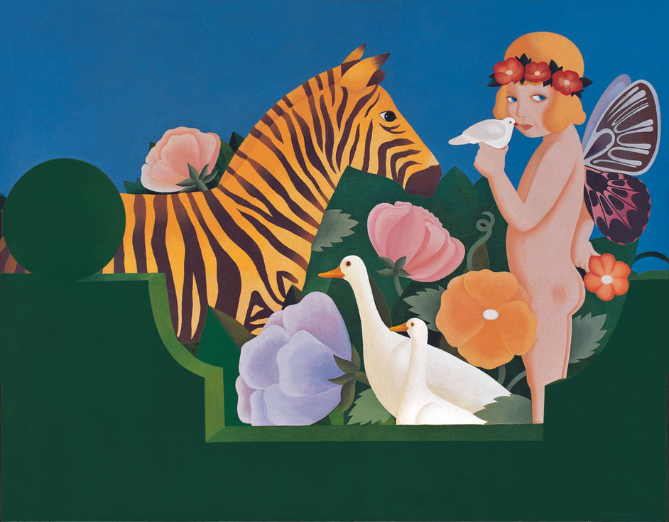 Cupido, 1965
óleo sobre madera
140 x 175 cm
Colección Horacio Szwarcer