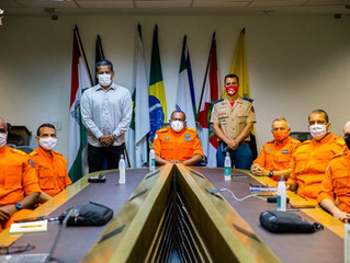 Reunião de ações de combate à COVID - 19