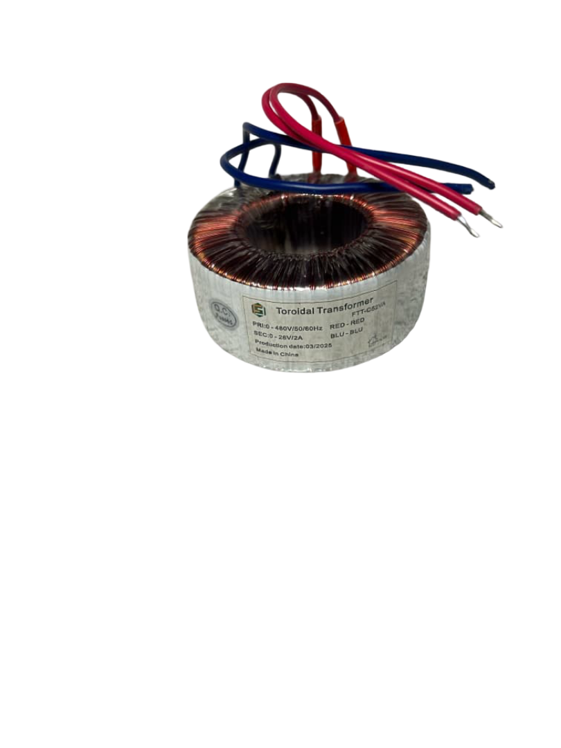 Thumbnail: 52VA Toroidal Transformer, PRI: 480V 50/60Hz, SEC: 26V 2A
