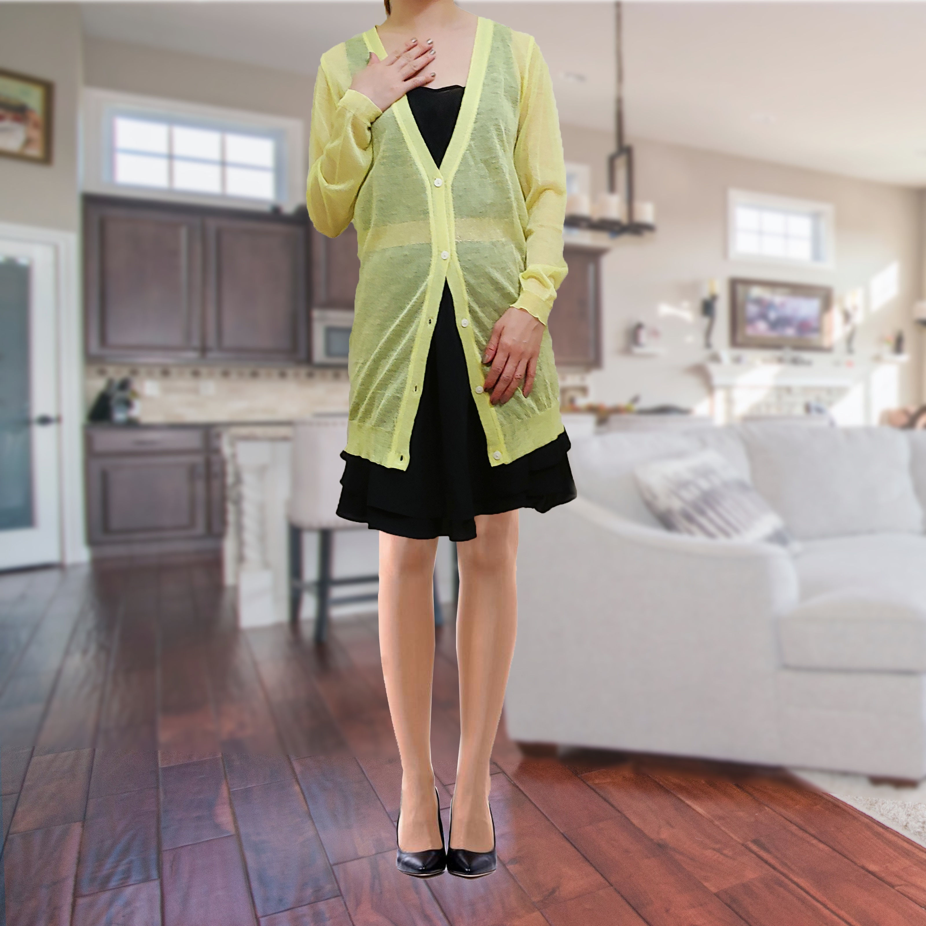 Thin Long Jacket JK6 (Korean Fashion)