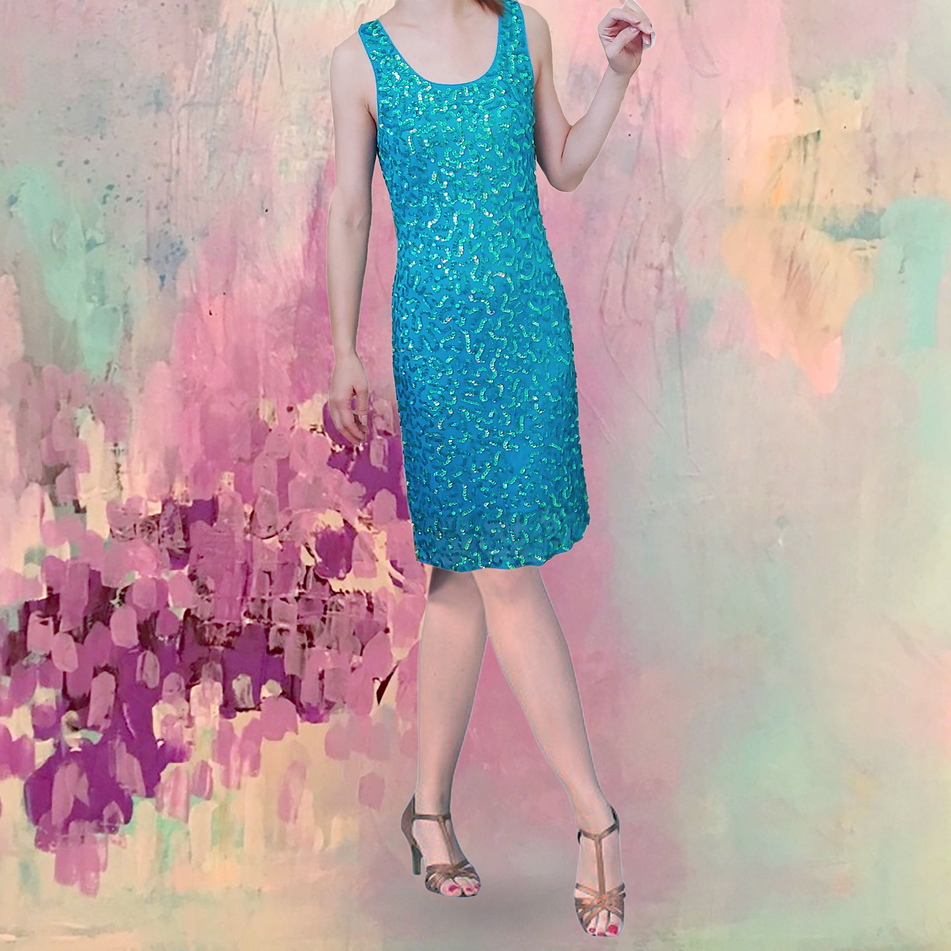 Starry Sky One Dance Dress DOP1-2