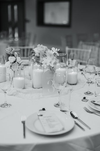 Romantic candlelit wedding atmosphere at Orsett Hall Essex venue