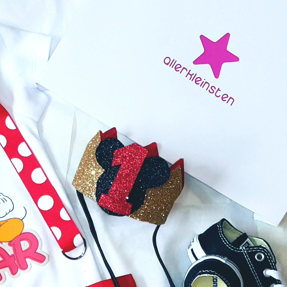 Personalized Glitter Felt Birthday Crown