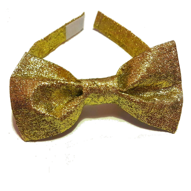 Thumbnail: Metallic Gold Bow Tie