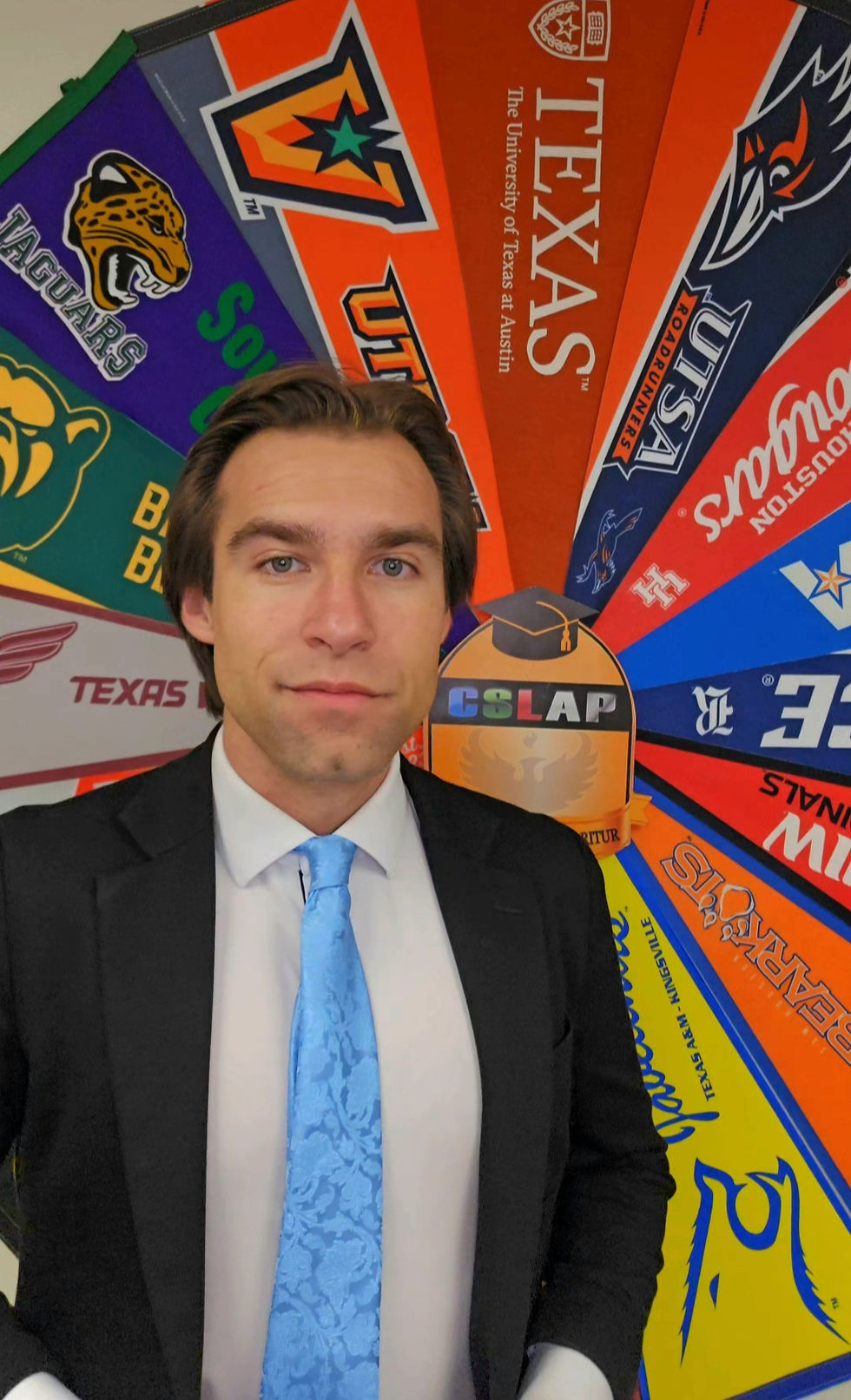 Thomas Ray Garcia at the CSLAP office