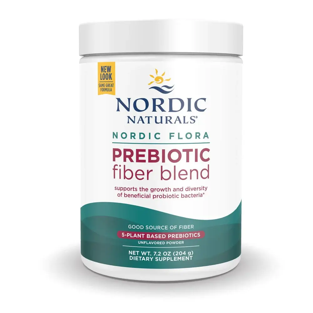 Nordic Flora Prebiotic fiber blend front label
