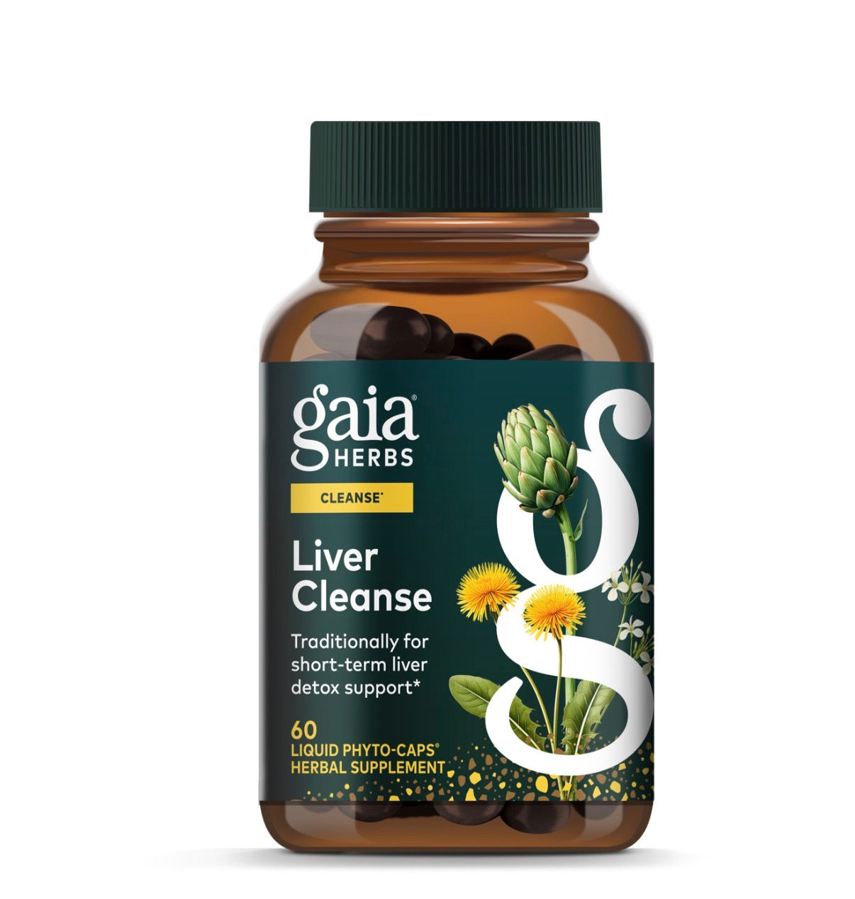 Gaia Herbs Liver Cleanse front label