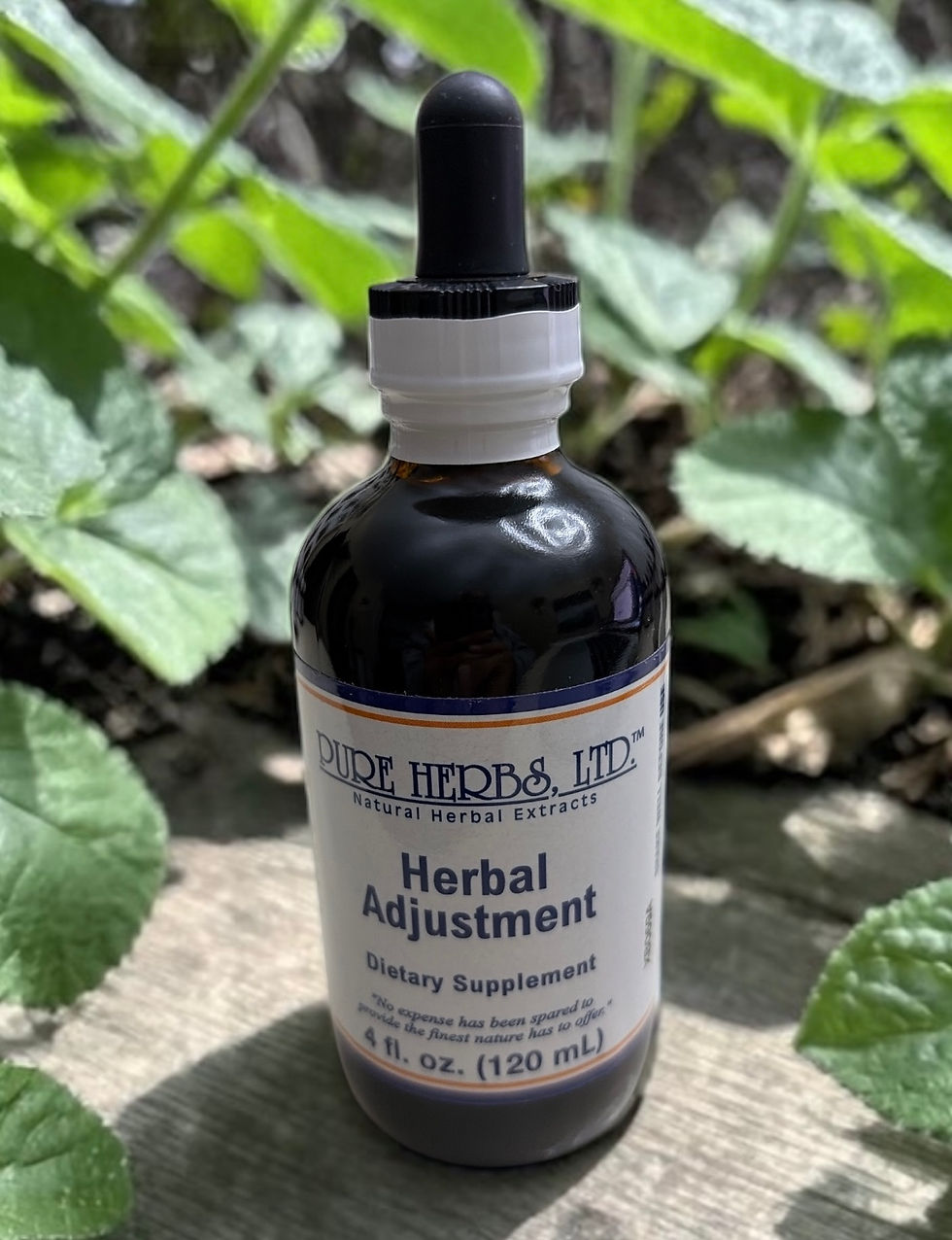 Herbal Adjustment herbal blend bottle front view