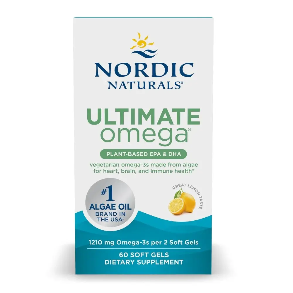 Nordic Naturals Ultimate Omega Plant-based front label