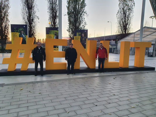 SkyBill team at Enlit Europe 2021 in Milan