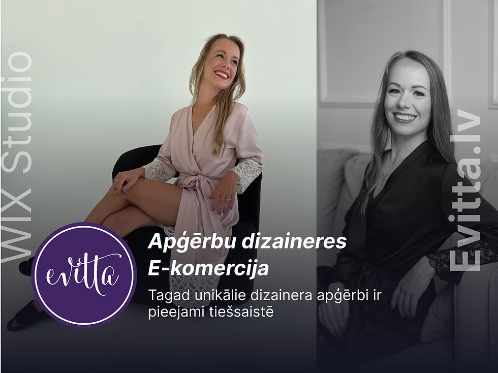 Evitas e-komercijas mājas lapa