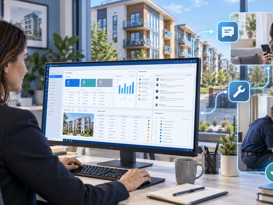 Tenant service requests in Dynamics 365 property billing with SkyBill