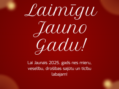 Laimīgu Jauno gadu!