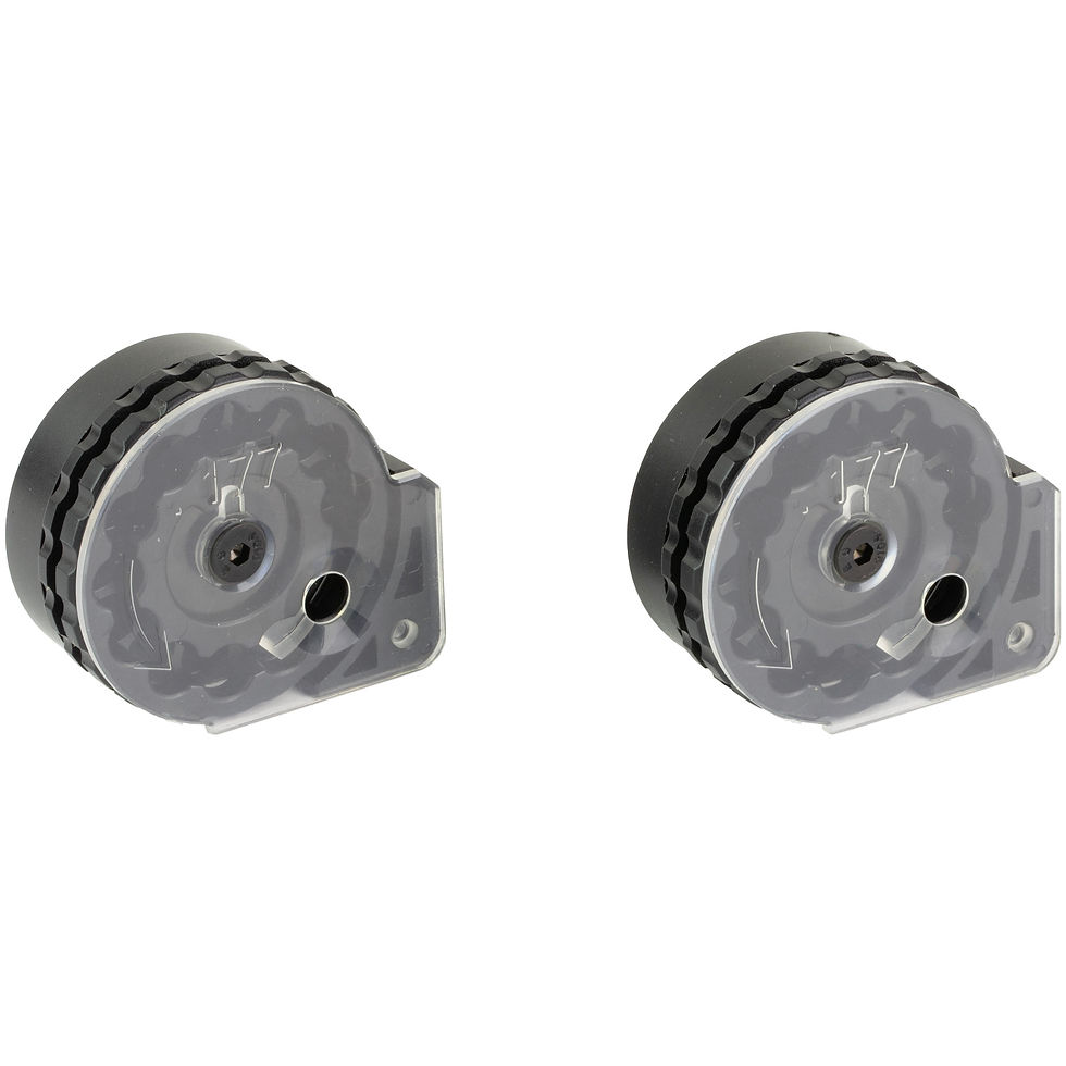 Thumbnail: Umarex Magazine .177 Pellet 12 Rounds Fits Umarex KOMPLETE .177, 2 Pack, Black