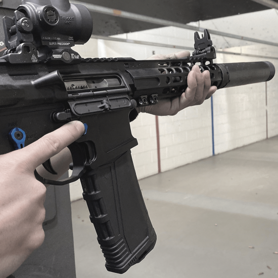 Thumbnail: UTG PRO® AR15 Polymer Magazine, 30 Round, .223/5.56, Black - RBUAM01