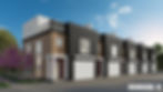 Final rendering of Tremont townhome project
