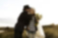 Grungy Bride and Groom