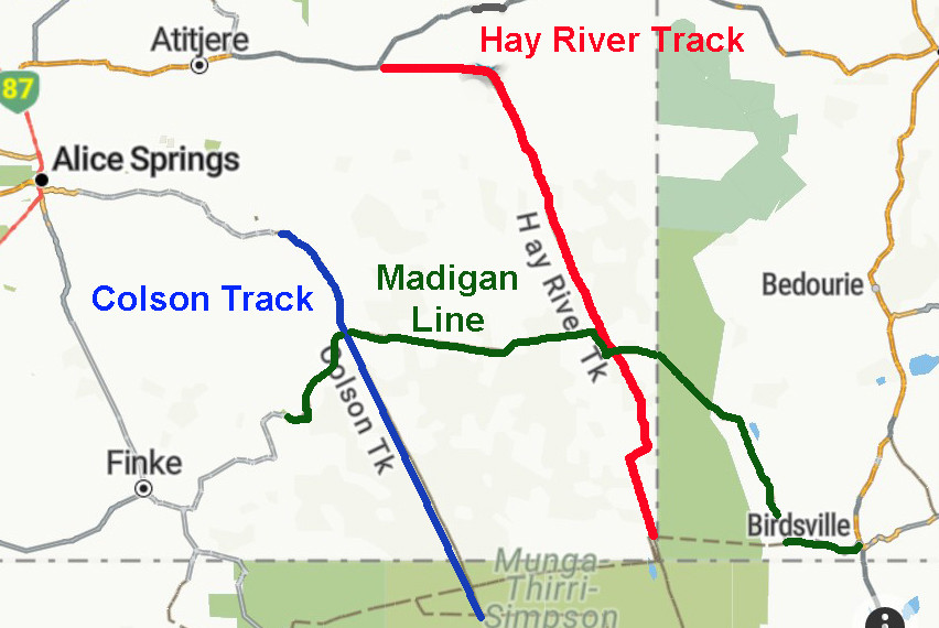 Tracks of the Simpson Desert What’s in a name?
