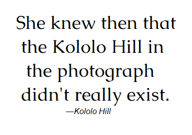 kololo hill book kololo hill book