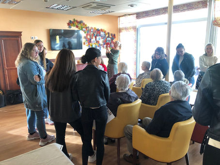 Les terminales ASSP à l'EHPAD Korian Plaisance