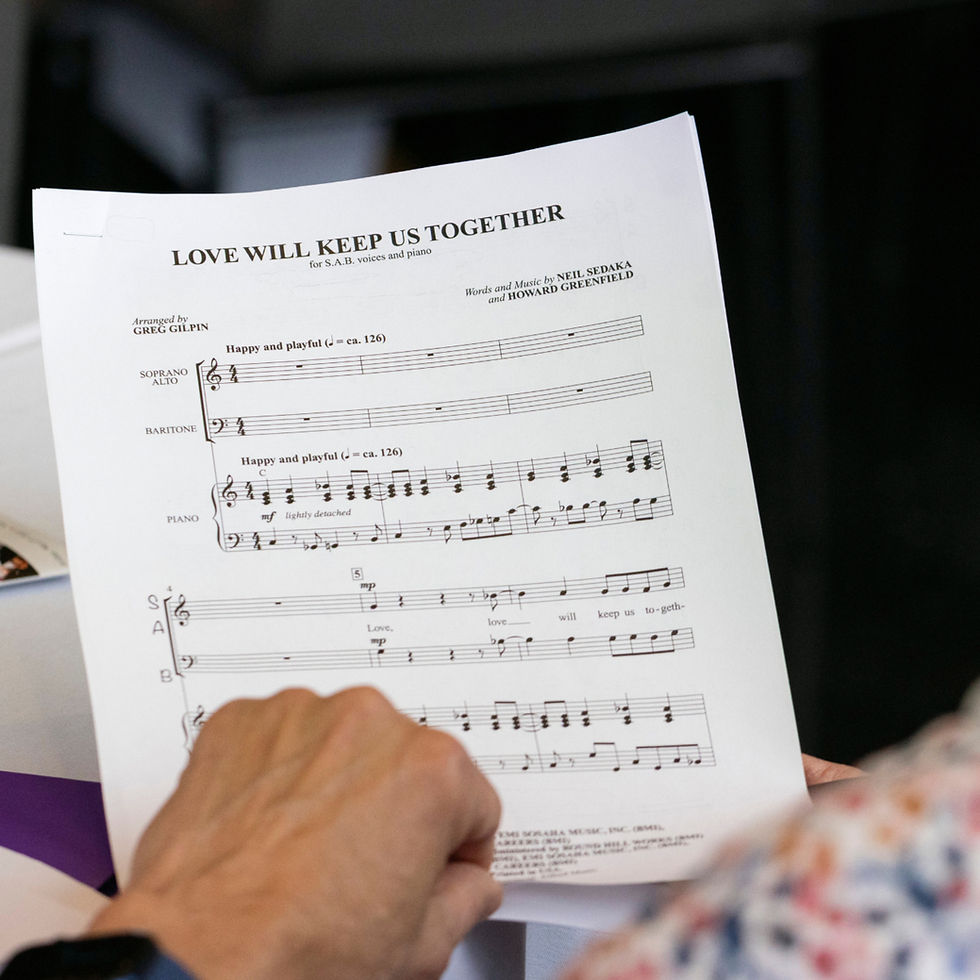 Contributing to the Dementia-Friendly Choral Library