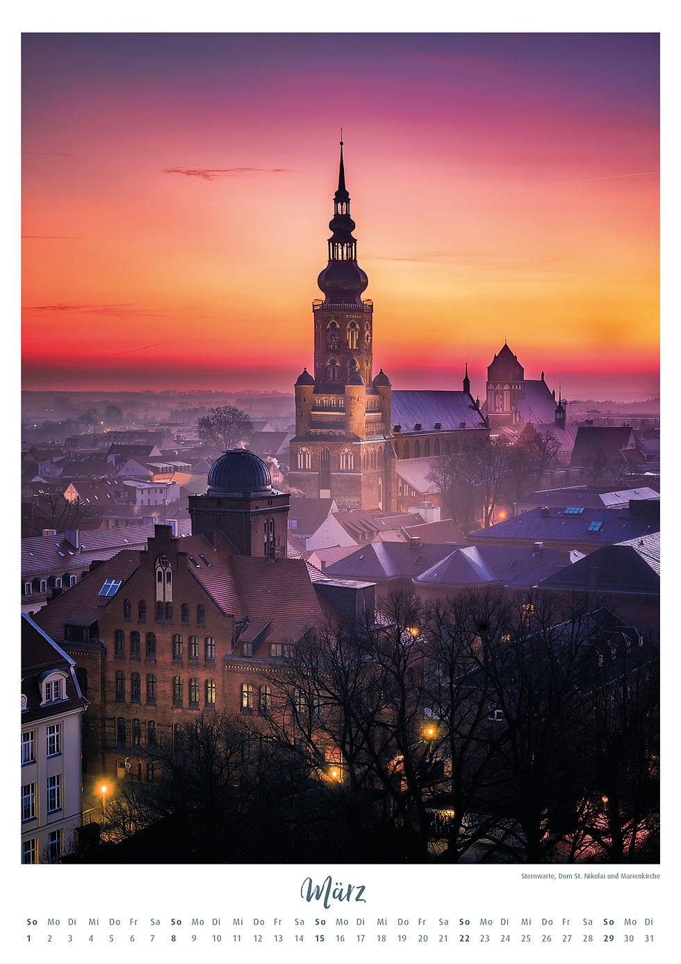 Thumbnail: Greifswald Kalender 2026 (A2-Hochformat)