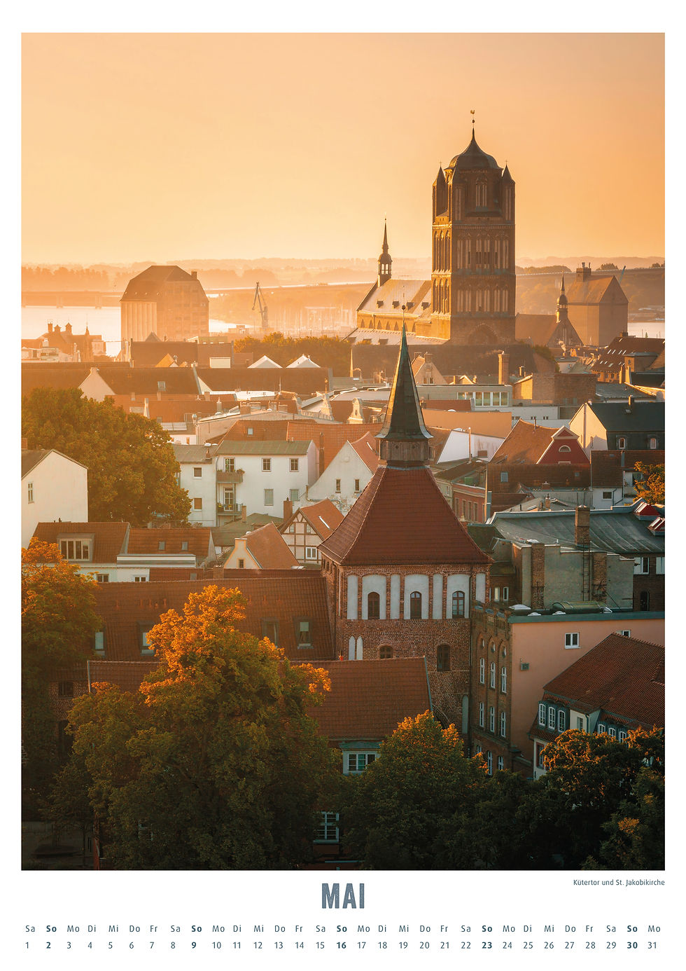Thumbnail: Stralsund Kalender 2027 (A2-Hochformat)