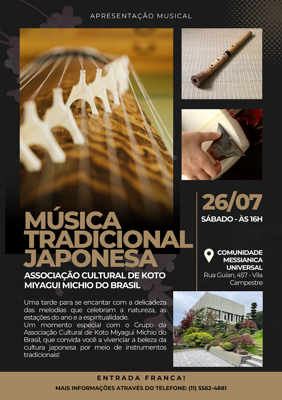 Apresentação Musical de Koto