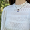Thumbnail: Eye Got This - Front Toggle Stone-Wrapped Necklace