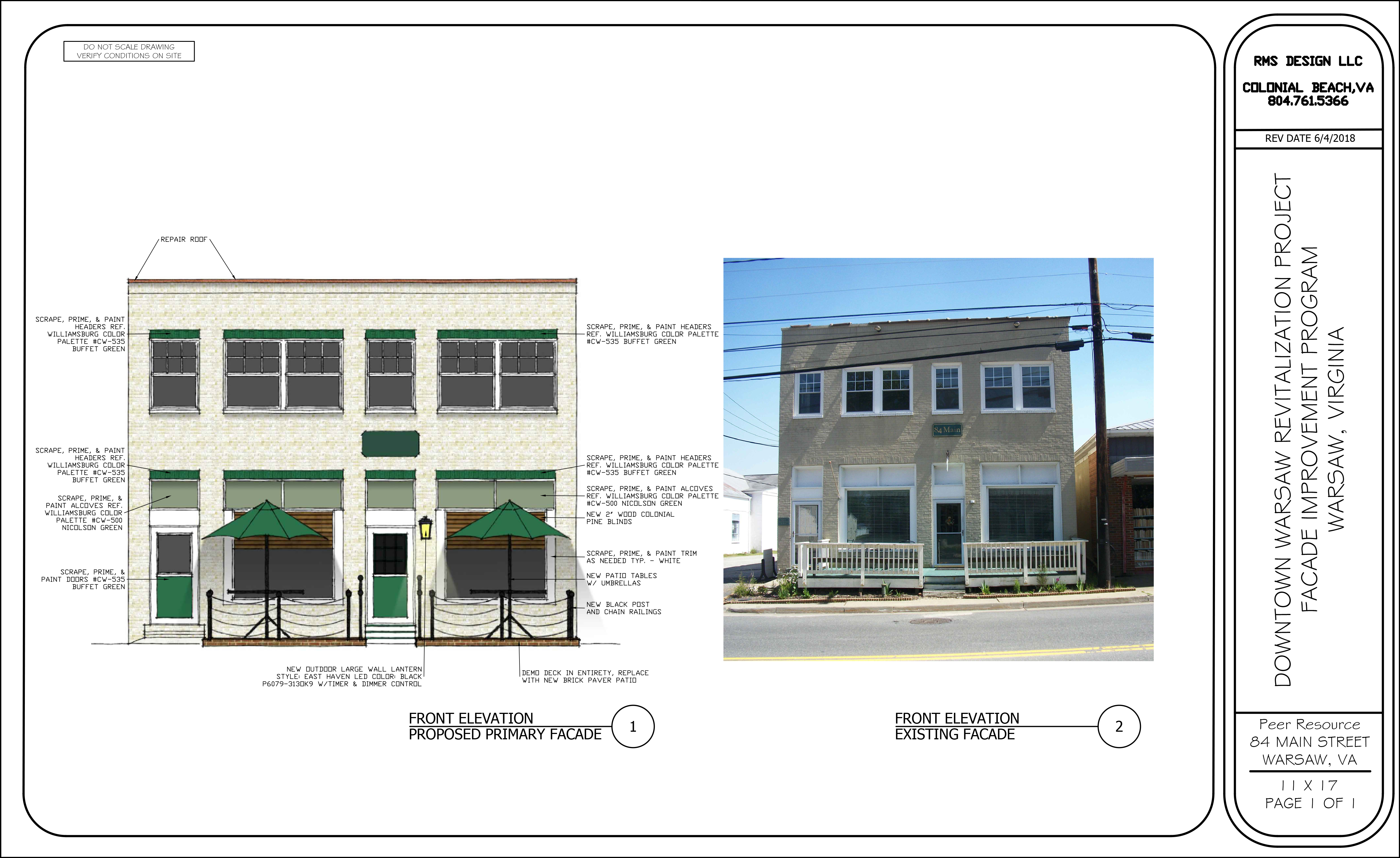 Revitalized 84 Main Facade