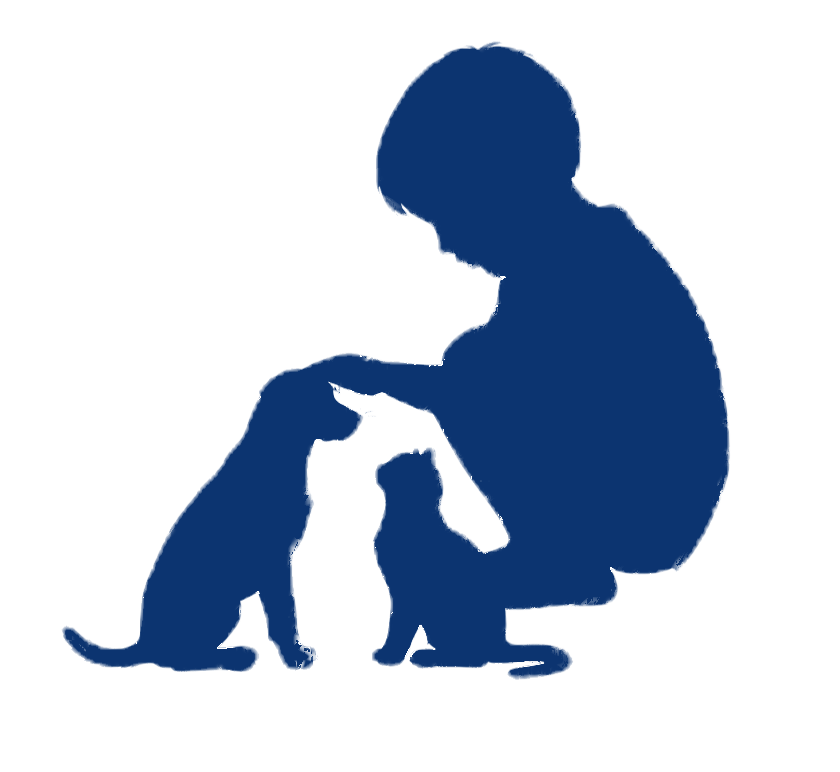 The Chosen Creatures illustration of a person and a dog