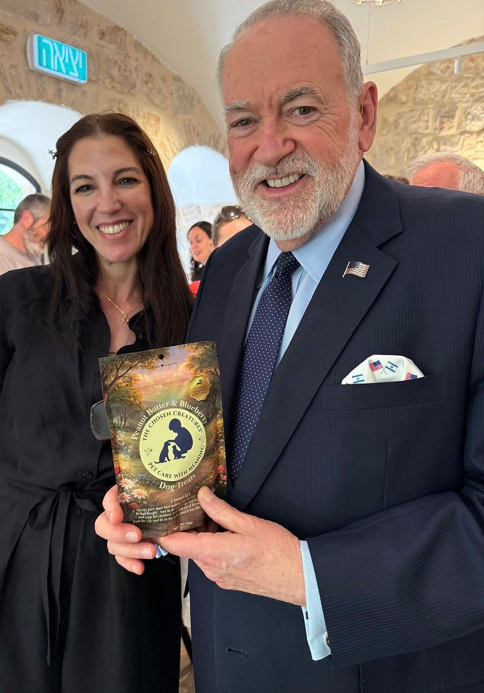 Endorsed by our beloved Ambassador Mike Huckabee. I had the honor of attending a luncheon where the Ambassador came to speak about Western civilization and its Judeo-Christian foundations.