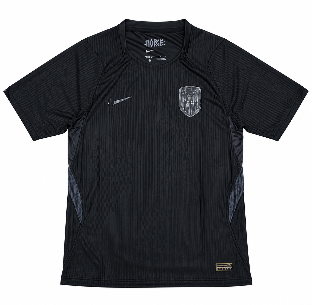 Norway Black Football Jersey – Player Version