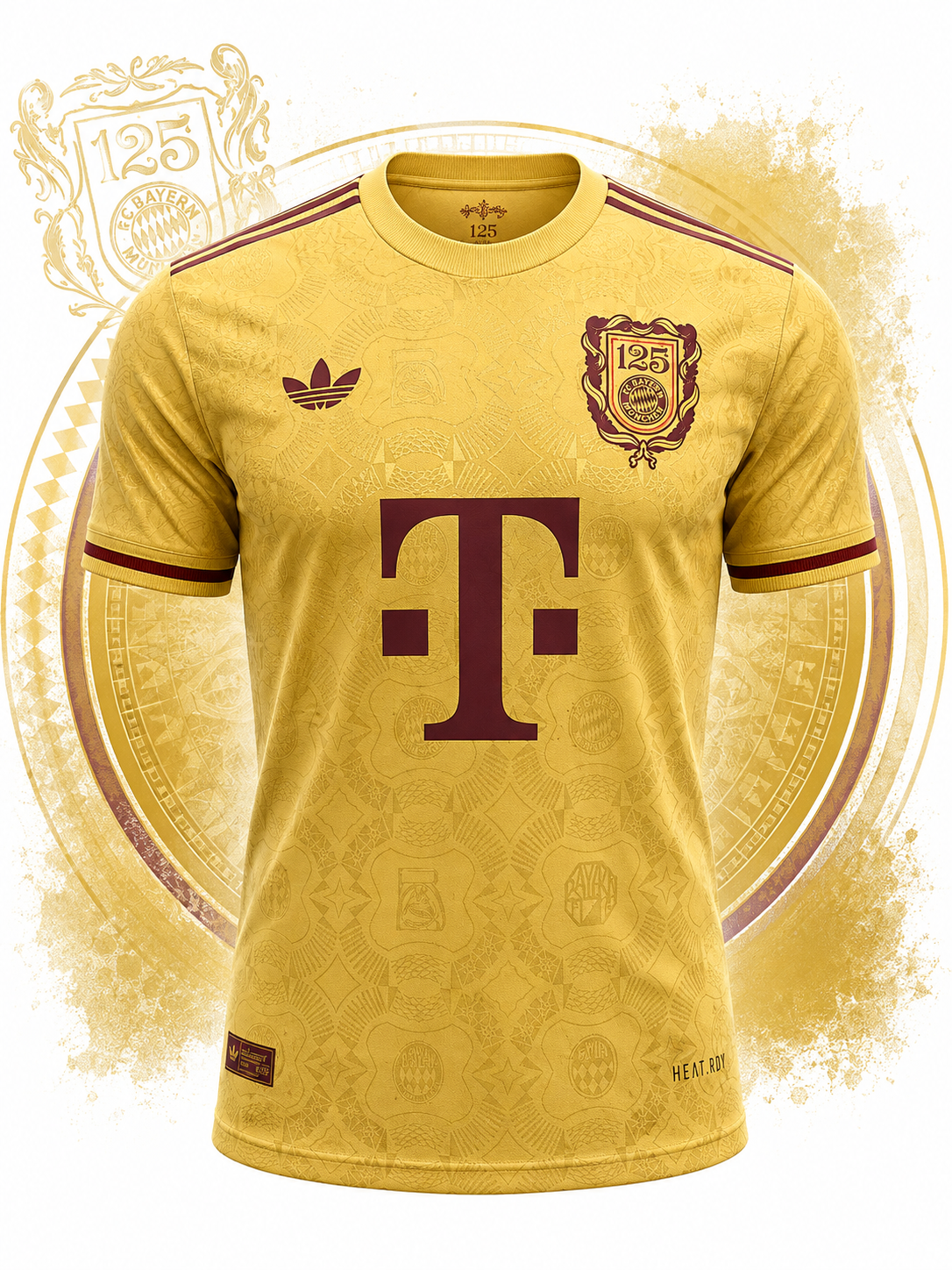 FC Bayern München 125th Anniversary Gold Jersey