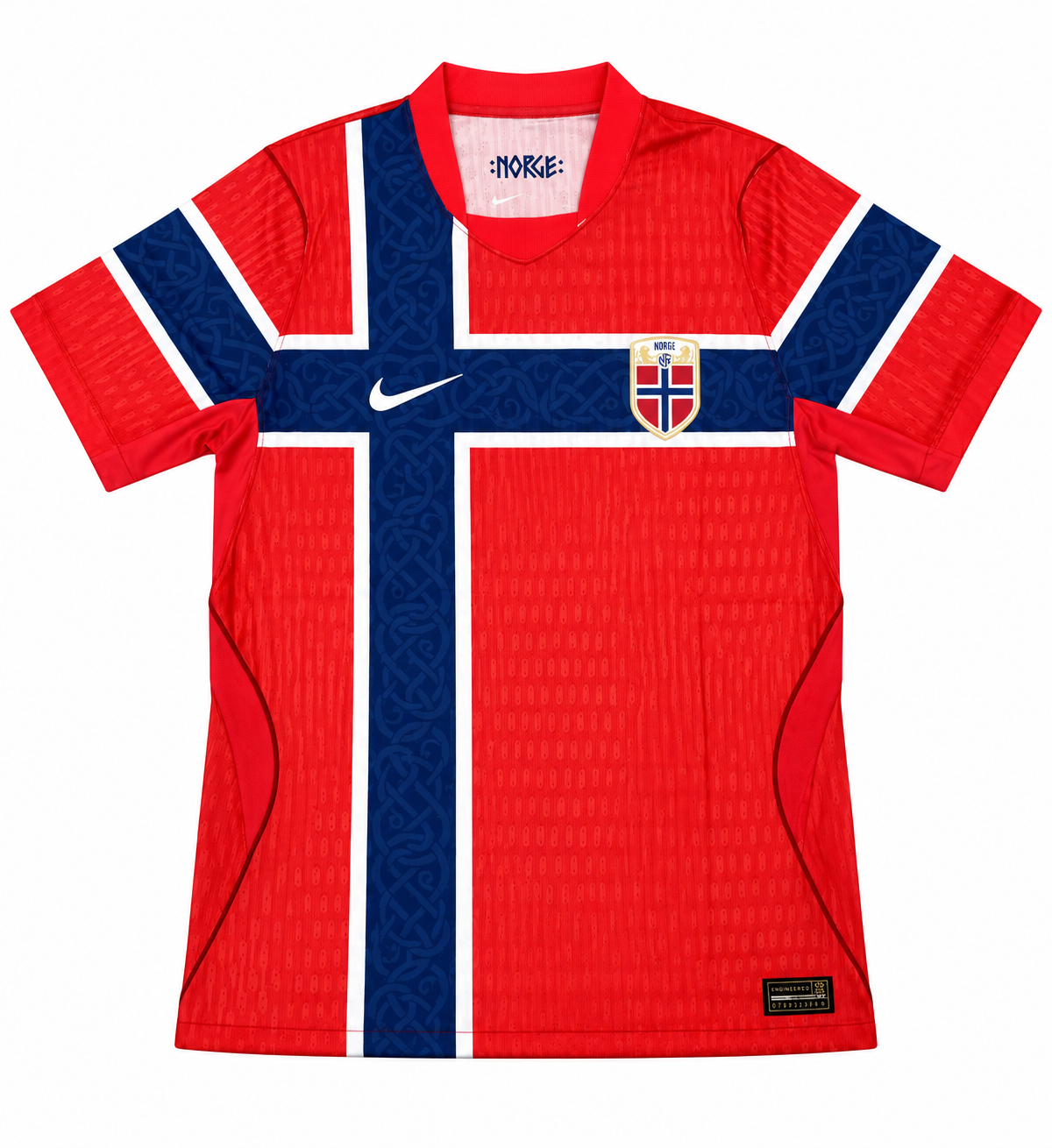 Norway Red Football Jersey – Player Version
