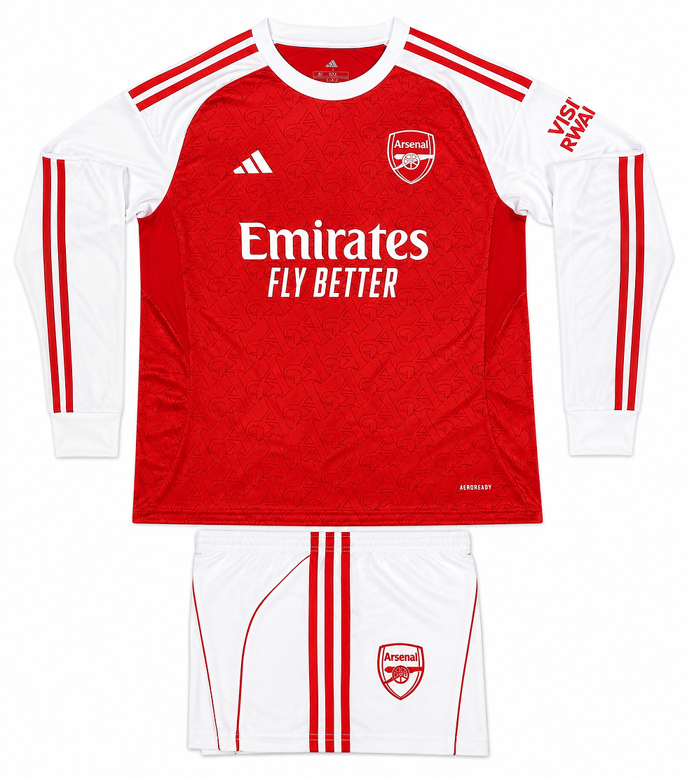 Arsenal Long Sleeve Home Jersey 2024/25